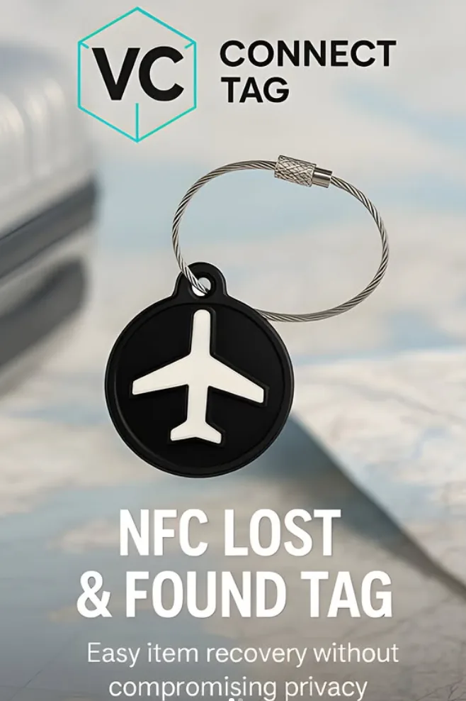 VC Connect Tag for bags and travel